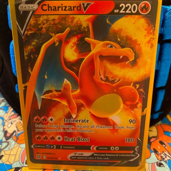 Pokemon Charizard V Card - Picture 4 of 4
